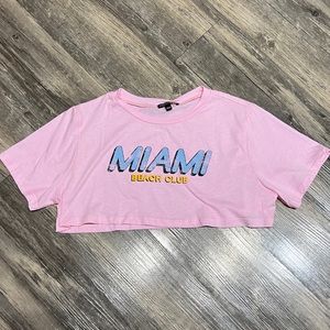 Miami Beach Crop Top